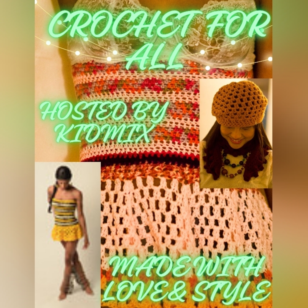 Like this listing!!! CROCHET FOR ALL! Get notified when I'm on live!!!